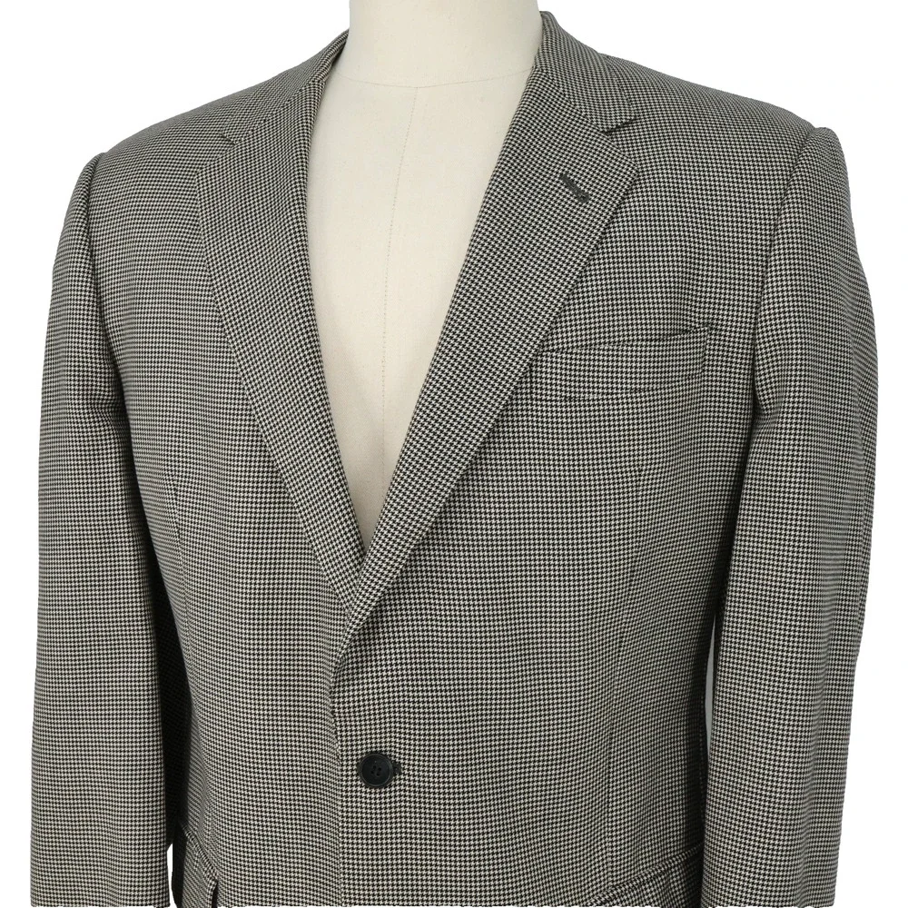 Coppley Sport Coat Mens 48L Beige Ermenegildo Zegna Cashmere Blazer Jacket Lined